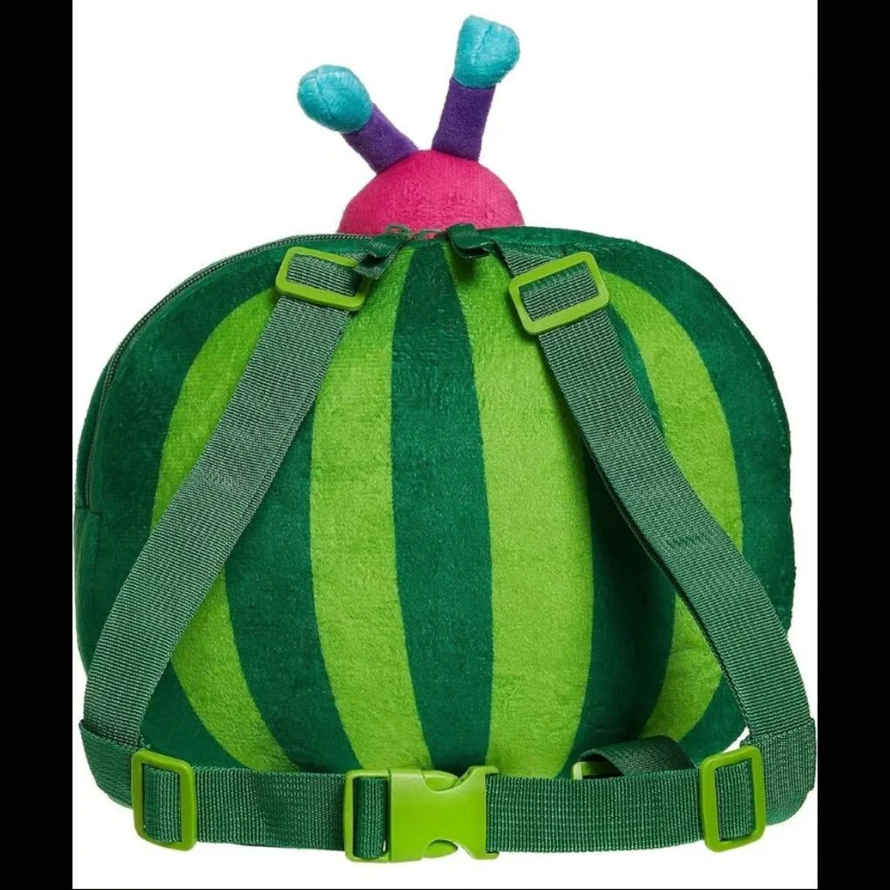 Plush-Cocomelon Kids Backpack with Safety Leash,Anti-Lost Children Toddler Backp